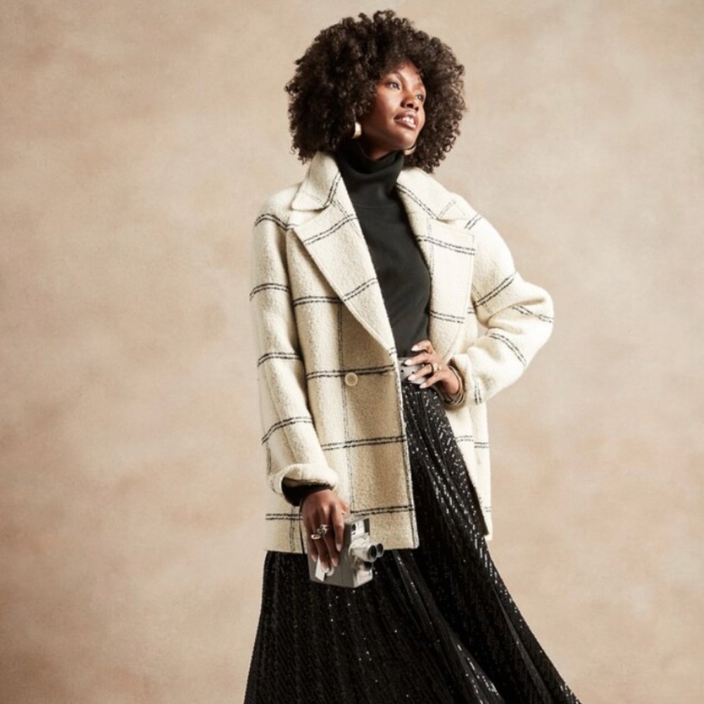 Petite cozy winter coat, NWT / Banana Republic